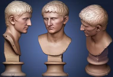 3D model Augustus 33 (STL)